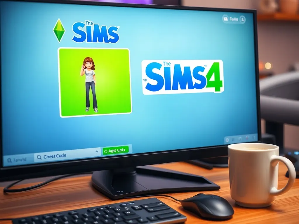 Jak używać kod na postarzenie Sima w The Sims 4?